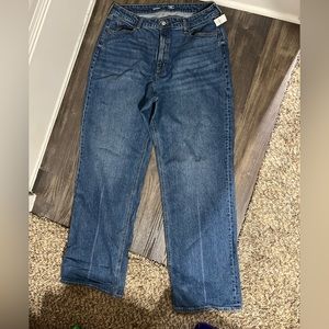 Old navy extra high-rise curvy wide leg jeans size 18 TALL/LONG